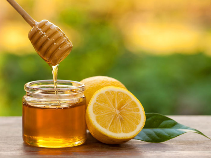 мед с лимоном